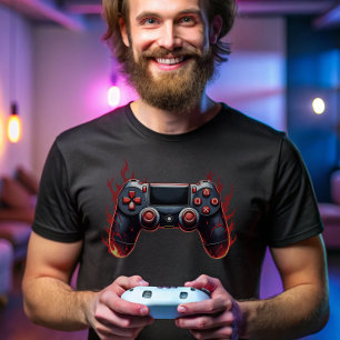コンソールゲーマーのフレーミングゲーム制御装置 Tシャツ