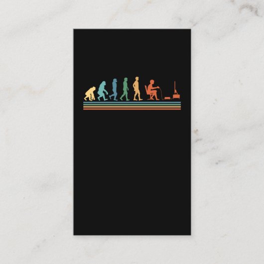 コンソールゲーマー10代の若者レトロゲームの進化 名刺 (正面)