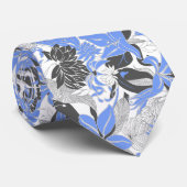 コンターハワイトロピカルリリー&プロテアフローラ ネクタイ (ロール)