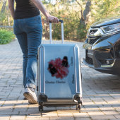 コンタービニールステッカー荷物バタフライダリア シール (スーツケースインサイチュ)