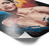 コンター鮮やか フォトプリント            (角)