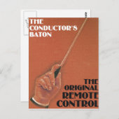 コンダクターのバトン ポストカード (正面/裏面)