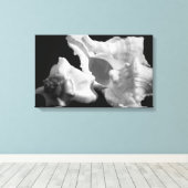 コンチインブラック&ホワイトキャンバスプリント キャンバスプリント (インサイチュ (ウッドフロア))