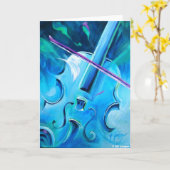 コンチェルトのInviernoの挨拶状 カード (黄色い花)