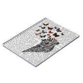 コンチシェルと蝶2 ノートブック (左側)