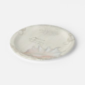 コンチシェルコースタルビーチ結婚式披露宴デコール ペーパープレート (アングル)