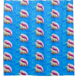 コンチシェルシャワーカーテン及びライナー シャワーカーテン