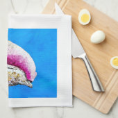 コンチシェルティータオル キッチンタオル (四つ折り)