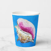 コンチシェル紙カップ 紙コップ (裏面)