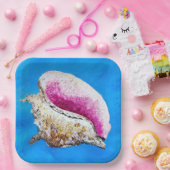 コンチシェル紙プレート ペーパープレート (パーティー)