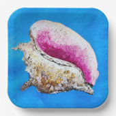 コンチシェル紙プレート ペーパープレート (正面)