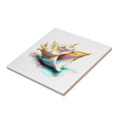 コンチシェル虹色のマザーパールビーチ海 タイル (側面)