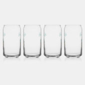 コンチシェル「ビーチライフ」 ガラス缶 (左)