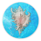 コンチシェル「ビーチライフ」 セラミックノブ (正面)