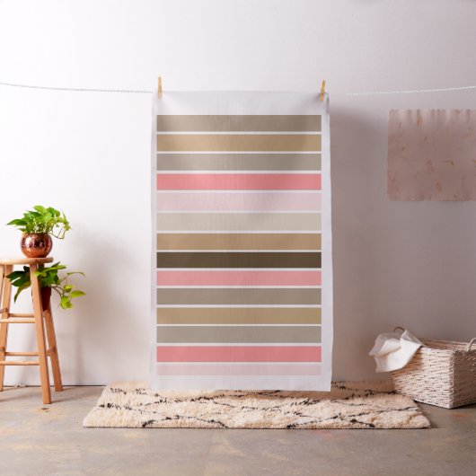 コンチストライプのュシーシェルの色 ファブリック (インサイチュ)