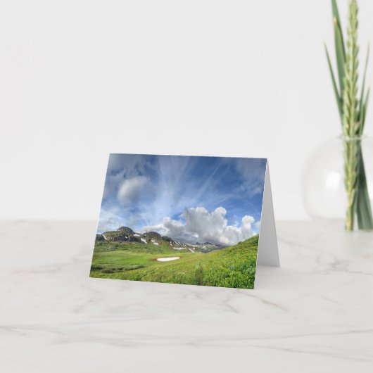 コンチネンタルディバイドメドウ – コロラドトレイル カード (正面)