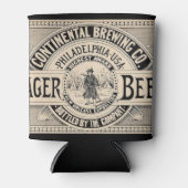 コンチネンタルブルーイングカンパニーフィラデルフィアヴィンテージ 缶クーラー (正面)