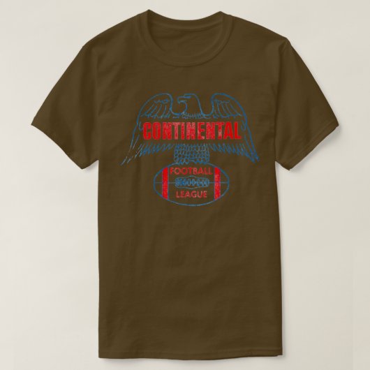 コンチネンタルリーグ Tシャツ (デザイン正面)