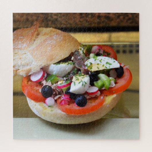 コンチネンタル朝食 ジグソーパズル (縦)
