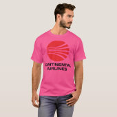 コンチネンタル航空 – レトロロゴシャツ – Defunc Tシャツ (正面フル)