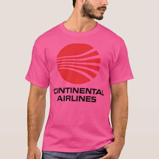 コンチネンタル航空 – レトロロゴシャツ – Defunc Tシャツ (正面)