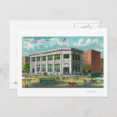 コンチネンタル・ブレッジとローン・アスン。 ポストカード (正面/裏面)