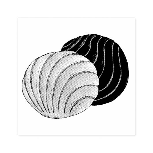 コンチャスメキシコ料理ペストリーベーカリーベイクセール ラバースタンプ (インプリント)