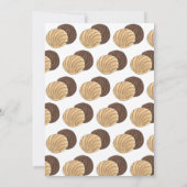 コンチャスメキシコ料理ペストリーベーカリーベイクセール 招待状 (裏面)