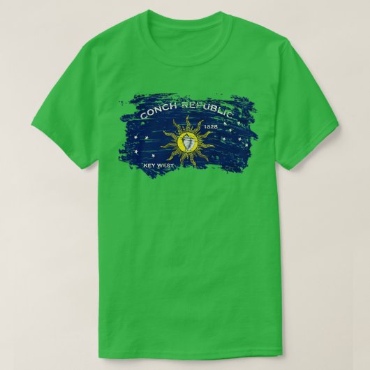 コンチ共和国国旗Tシャツ1 Tシャツ (デザイン正面)