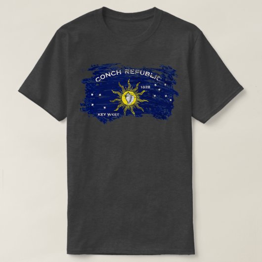 コンチ共和国国旗Tシャツ2 Tシャツ (デザイン正面)