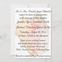 コンチ·シーシェル結婚ズ 招待状