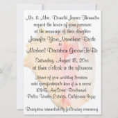 コンチ·シーシェル結婚ズ 招待状 (正面)