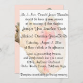 コンチ·シーシェル結婚ズ 招待状 (正面/裏面)