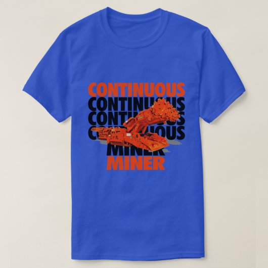 コンティニュアス・マイナー Tシャツ (デザイン正面)