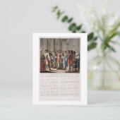 コンティ皇太子（1664年～1709年）は公爵を讃える ポストカード (スタンド正面)