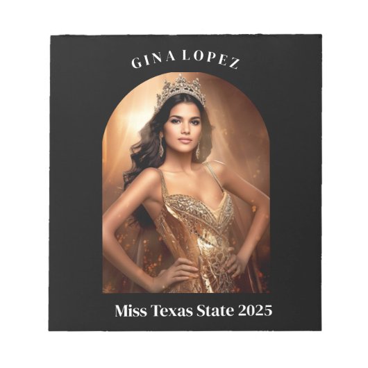 コンテスト サイン帳 ノートパッド (正面)