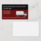 コンテナの移動および保管レンタル 名刺 (正面/裏面)