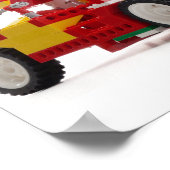 コンテナクレーンのトラックポスター ポスター (角)