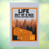 コンテナハウス生活 ウィンドウサイン (シート3)