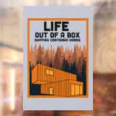 コンテナハウス生活 ウィンドウサイン (シート2)