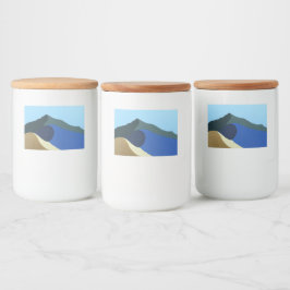 コンテナラベルMt Tamalpaisスタンプの色 フードラベル