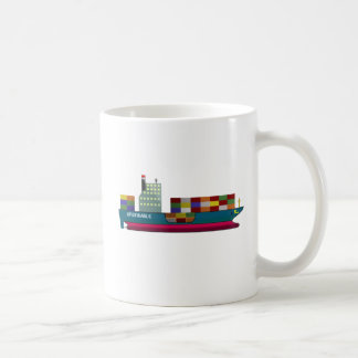コンテナー船 コーヒーマグカップ