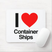 コンテナ船が好き マウスパッド (マウス)