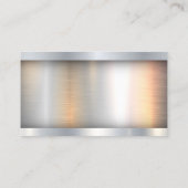 コンテナ船 | 金属工業 名刺 (裏面)