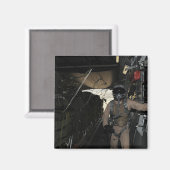 コンテナ配送システムバンドルがC-17から出る マグネット (正面/裏面)