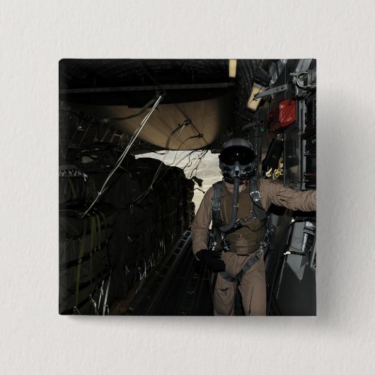 コンテナ配送システムバンドルがC-17から出る 缶バッジ (正面)