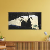 コンテナ配送システムバンドルの終了 キャンバスプリント (インサイチュ (リビング))