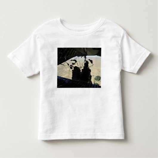 コンテナ配送システムバンドルの終了 トドラーTシャツ (正面)