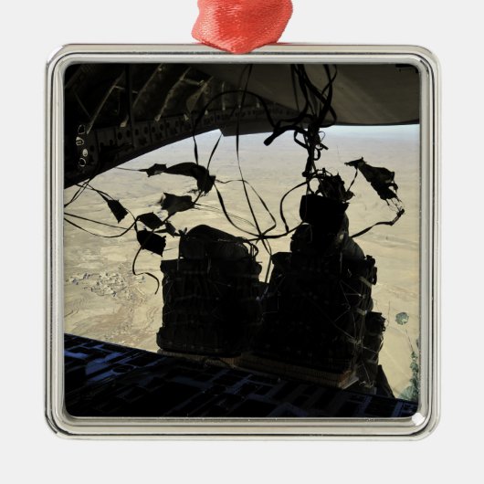 コンテナ配送システムバンドルの終了 メタルオーナメント (正面)