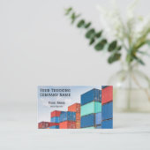 コンテナ/トラック 名刺 (スタンド正面)